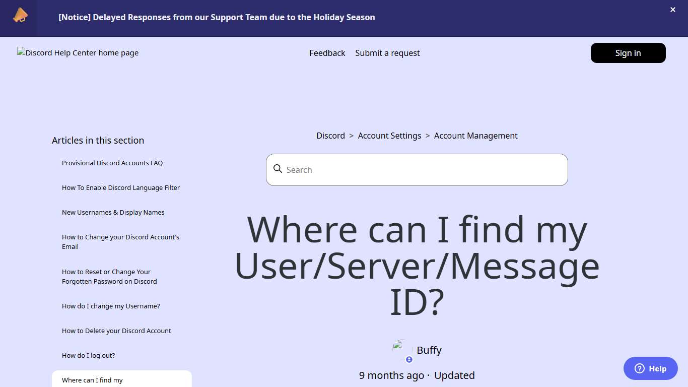 Where can I find my User/Server/Message ID? – Discord
